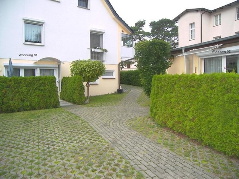 Strandnahe Ferienwohnungen Heringsdorf  Eksteriør billede
